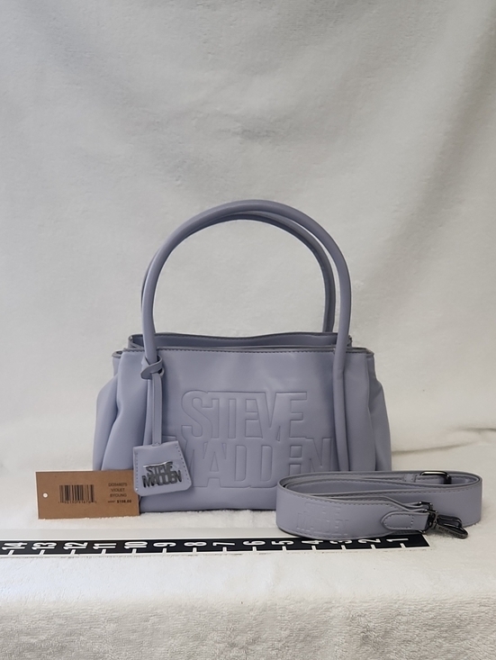 Steve Madden Handbags - NWOT Steve Madden Lilac Top-Handle Shoulder Bag with  Detachable Strap